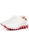 Buty Christian Louboutin Loubishark Woman Bianco Calf