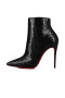 Christian Louboutin Spikita Booty So Kate 100 mm Czarny/lin Black Patent