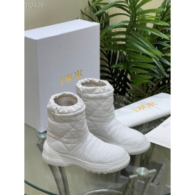 Botki Dior Frost na biaÅe Pikowane nylonowej дÑбленке