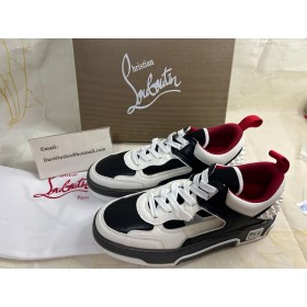 Buty Christian Louboutin Astroloubi z cielęcej skóry i skóry Nappa kolor Biały CL