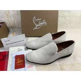 Лоферы Christian Louboutin z Одуванчиком, Buty Veau Velours Goose Od Christian Louboutin