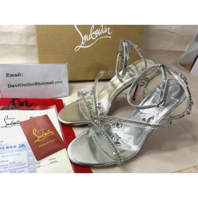 Christian Louboutin Joli Queen Zdobione SandaÅy 100 mm Buty Christian Louboutin