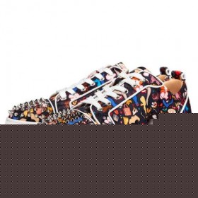 Christian Louboutin Louis Junior Spikes Orlato Czarny Wielowarstwowe Poly-Atlas