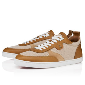Christian Louboutin Tutti Rui Sneakers Calf Leather Brown