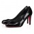 CzóÅenka Christian Louboutin Pumppie 85 mm z cielÄcej skóry w kolorze Czarnym CL