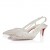 Christian Louboutin Miss Z Sling Sparkling 60 Mm Slingback Pumps Mesh And Strass Version Ivory