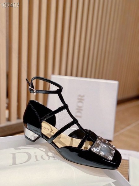 Dior La Parisienne Piele Neagră De Vițel