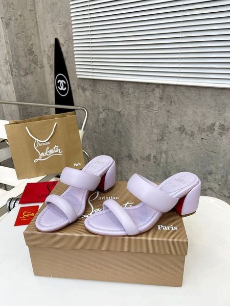 Christian Louboutin Inflama Sab Catâri 85mm Piele Nappa de Liliac