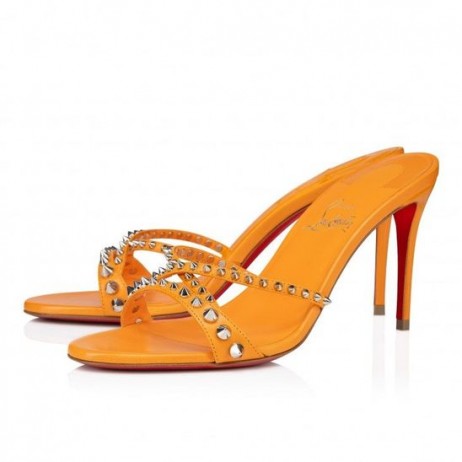 Christian Louboutin Tatoosh Piroane 85 Mm Catâri Piele De Copil Și Piroane De Hibiscus