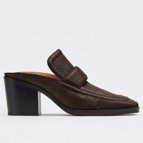 Bottega Veneta Catâri Fondant Crocodil Relief Din Piele Bottega Veneta Pantofi