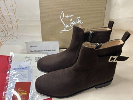 Christian Louboutin Boot Validobi Maro Inchis Crosta