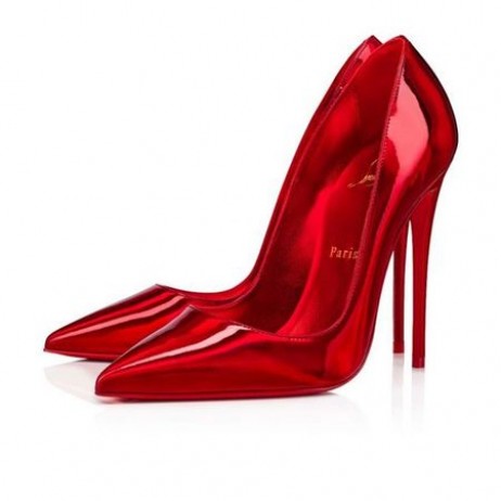 Christian Louboutin Pompa Deci Kate 120mm Loubi/lin Psy Loubi Brevet de vițel