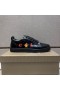 Christian Louboutin Louis Barbati Junior Low-top Adidași din piele de Vițel de Negru CL Pantofi