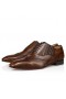Christian Louboutin Meu Amor W Oxfords Patinat Vițel Piele Havane CL Pantofi