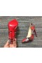 Christian Louboutin Deci Kate Pompe de 120mm Python Piele Model Multicolor