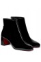 Christian Louboutin Turela 55mm Brevete din Piele Glezna Cizme BlackChristian Pantofi Louboutin