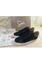 Christian Louboutin Vieirissima Adidași Aligator Relief Vițel Negru