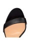 Christian Louboutin Loubi Regina Alta 150 Mm Sandale Din Piele Nappa Neagra