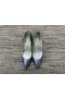 Christian Louboutin Deci Kate Pompe de 120 mm Irizate de Piele Multicolor