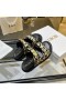 Dior Act Slide-Bej Multicolor Mizza Tehnice Imprimate Tesatura