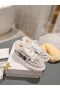 Dior Addict Low Top Sneaker Blana Alba Tesaturi Amestec