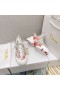 Dior D-conectează-te Adidași Tehnice Material Alb Rosu Amestecat