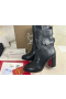 Christian Louboutin, Prada De Blocare 70 Mm Cizme Joase Din Piele De Vițel Negru