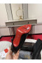 Christian Louboutin Chelsea Tipa Glezna Cizme de 100mm din Piele Negru