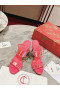 Christian Louboutin Doar Loubi PVC Sandale 85mm Roz