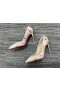 Christian Louboutin Kate Pompe de 100mm Loubi Print de Piele de Brevet