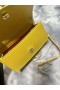 Christian Louboutin Loubi54 De Ambreiaj Din Piele Nappa Galben