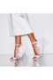Christian Louboutin Loubigirl Rafie 100mm Sandale Strappy Bianco CL Pantofi