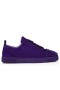 Christian Louboutin Louis Junior Piroane Adidași Veau Velours Și Piroane Jacaranda