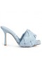 Bottega Veneta Lido Sandale Albastru Intrecciato Piele Bottega Veneta Pantofi