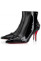 Christian Louboutin Cl In ' 90 Prada Glezna Cizme de 80mm din Piele Negru