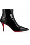 Christian Louboutin Cl In ' 90 Prada Glezna Cizme de 80mm din Piele Negru