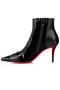 Christian Louboutin Cl In ' 90 Prada Glezna Cizme de 80mm din Piele Negru