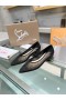 Christian Louboutin Nebuniile Strass Apartamente Ochiurilor De Plasă Negru Pantofi Christian Louboutin
