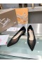 Christian Louboutin Nebuniile Strass Apartamente Ochiurilor De Plasă Negru Pantofi Christian Louboutin