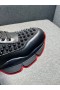 Christian Louboutin Neopren Spike Ciorap Donna Plat Adidasi Negru