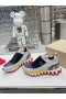 Christian Louboutin Sharkyloub Sp Piroane Femei Adidași Din Piele De Vitel De Neopren Și Piroane Multi