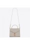 Saint Laurent Cassandra Mediu Sac Alb Granulat Din Piele Saint Laurent Saci