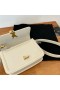 Saint Laurent Solferino Mic Sac Alb De Vițel Saint Laurent Saci