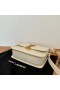 Saint Laurent Solferino Mic Sac Alb De Vițel Saint Laurent Saci