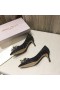 Jimmy Choo Cristais Cenusareasa 65mm Pompe Negru