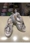 Jimmy Choo Diamond Trail Multicolore Din Piele De Plasă Albastru Gri Caise