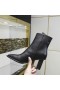 Jimmy Choo HADLEY Glezna Cizme 65mm Lanțuri Negru