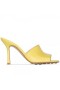 Bottega Veneta Întinde Catâri 90mm Galben de Miel Bottega Veneta Pantofi