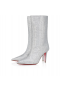 Christian Louboutin Astrilarge Strass Prada 85mm Peste Tot Spumante Strass Argint