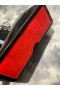 Christian Louboutin Cabata Tote Sac Piele Strălucitoare Negru